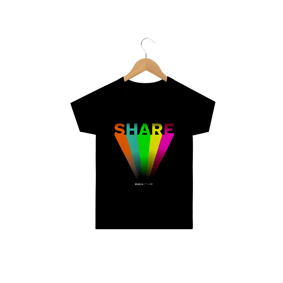 Share, Camiseta Infantil, Bluza.com.br