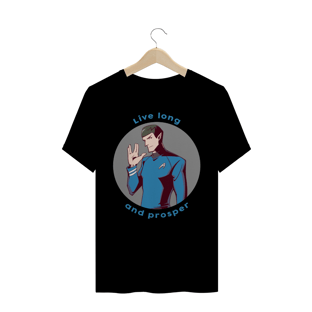 Nome do produtoBlusa Prime Spock -  fundo cinza