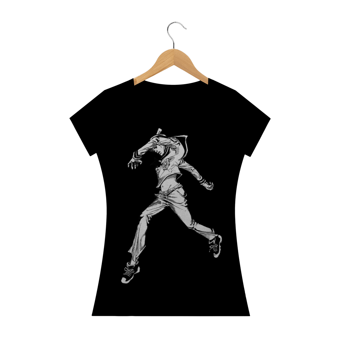 Camiseta Feminina Josuke Higashikata 8 - JoJo's Bizarre Adventure Part 8: JoJolion