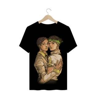 Nome do produtoCamiseta Rohan Kishibe e Hirohiko Araki - JoJo's Bizarre Adventure Part 4: Diamond Is Unbreakable