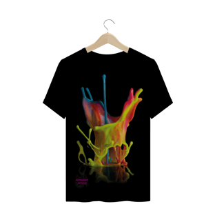 Nome do produtoAbstract Camisa Plus Size 