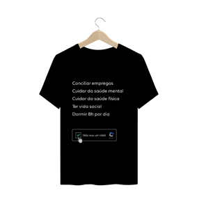 camiseta unissex - não sou um robô