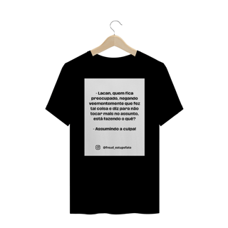 Nome do produto Camiseta Masculina Diálogo Lacan Premium