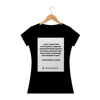 Nome do produto Camiseta Feminina Lacan Diálogo Premium