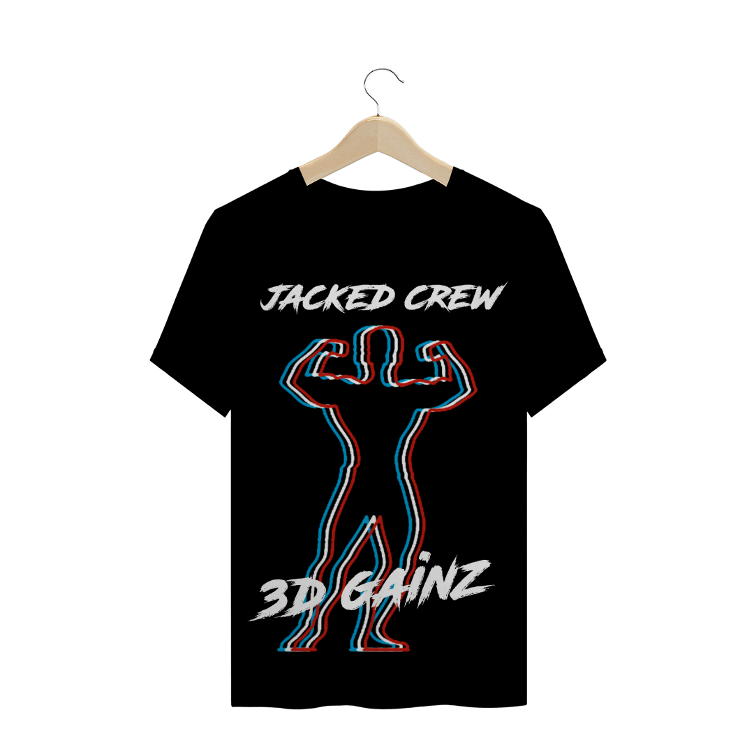 Nome do produto: 3D GAINZ T-SHIRT (BLACK)