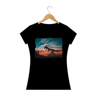 Nome do produto Camiseta Baby Long Quality Estampa Passeando com Dinossauro