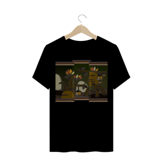 Nome do produto Camiseta Quality Masculina Estampa Quadro Artístico