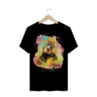 Nome do produtoCamiseta Macaco Aquarela