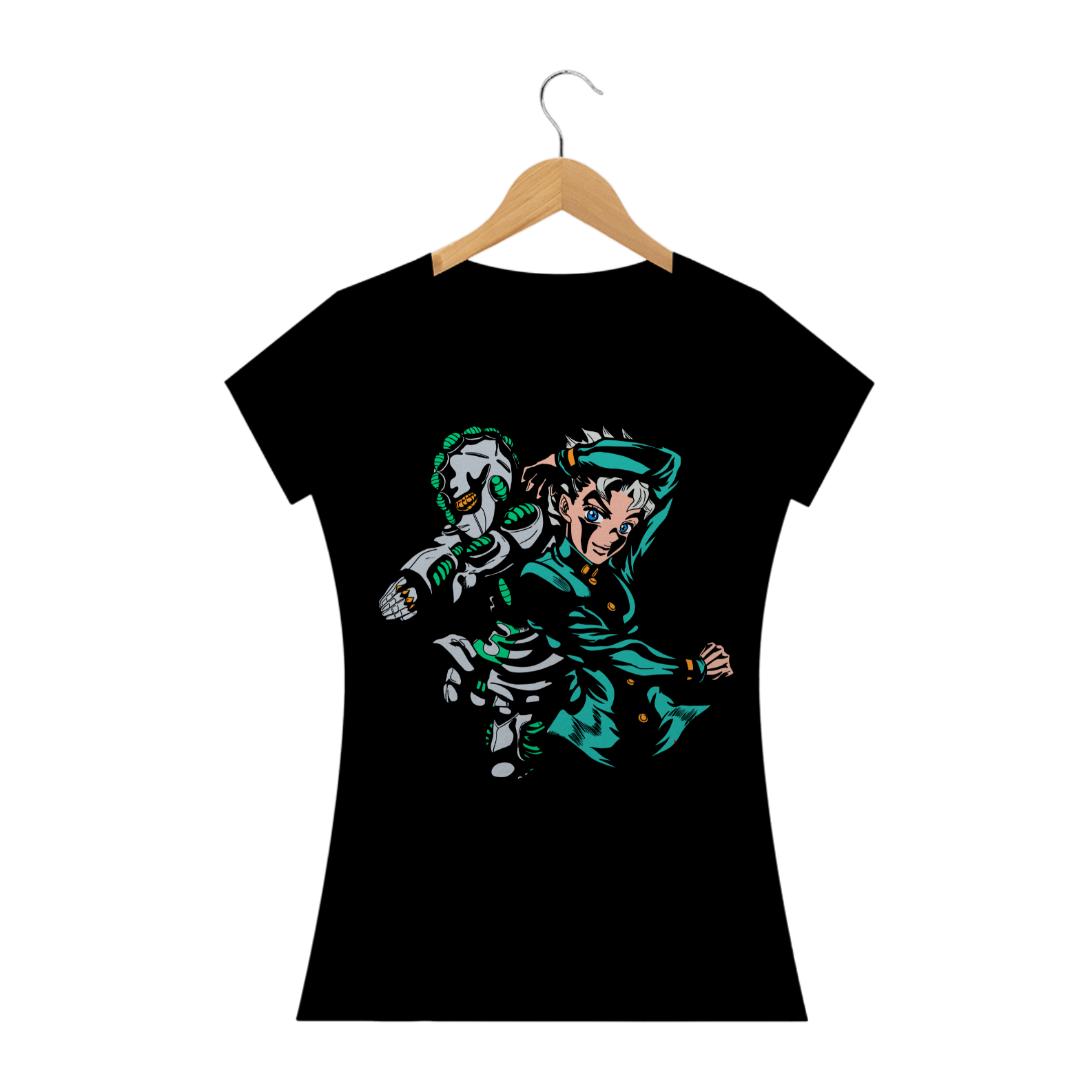 Camiseta Feminina Koichi Hirose - JoJo's Bizarre Adventure Part 4: Diamond Is Unbreakable