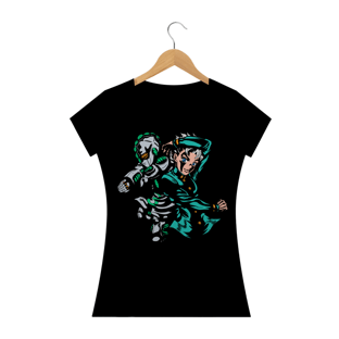 Nome do produtoCamiseta Feminina Koichi Hirose - JoJo's Bizarre Adventure Part 4: Diamond Is Unbreakable
