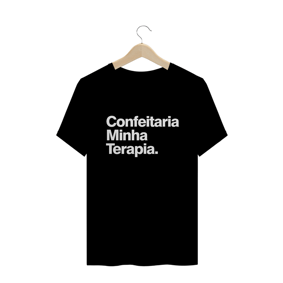 Nome do produto  Confeitaria Minha Terapia - Texto Branco