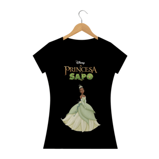 Nome do produtoT-shirt Tina - A Princesa e o Sapo
