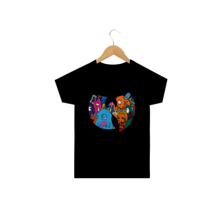 Nome do produtoCamiseta Infantil Wu Tang Clan Logo Monsters