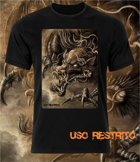 Nome do produto CAMISA DRAGÃO BROWN