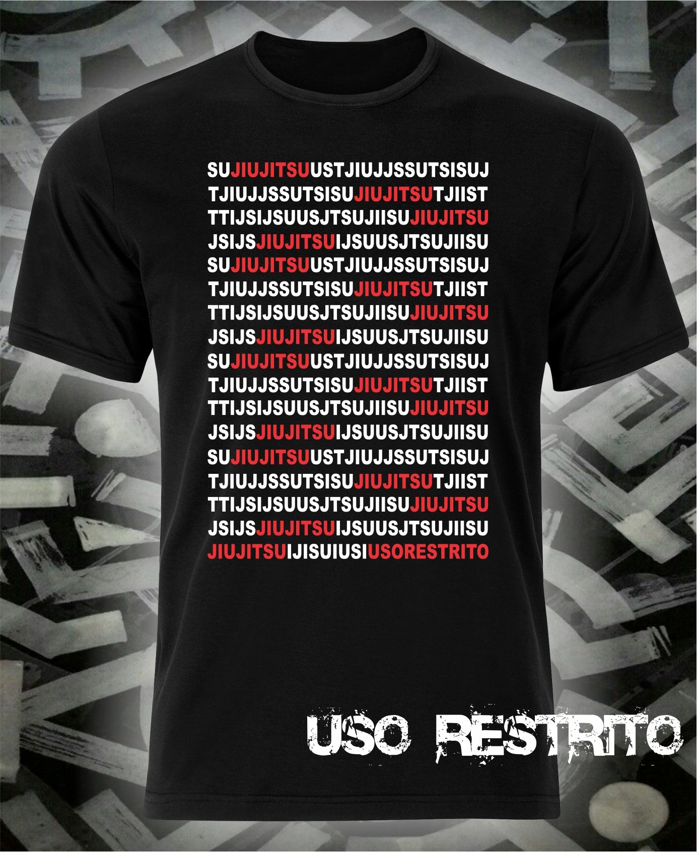 CAMISA DESTAQUE JIU JITSU