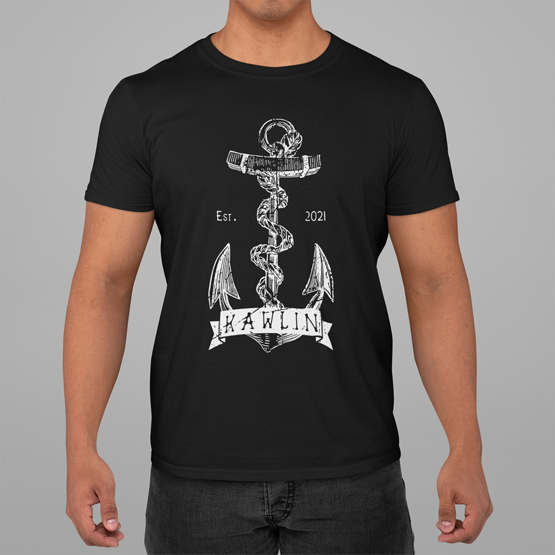 Nome do produto: Camiseta Ancora Kawlin Black