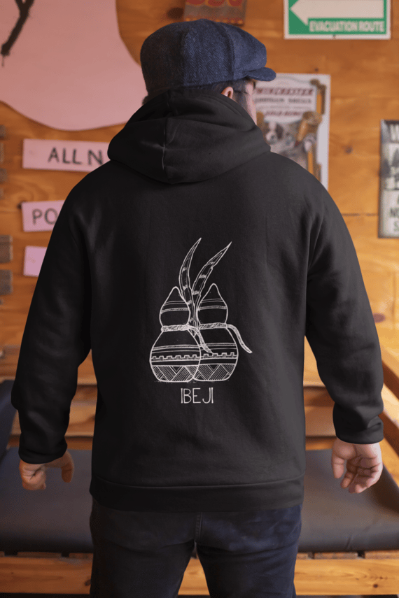 Moletom de Zíper Unisex Orixá Ibeji 