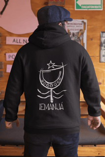 Nome do produto Moletom de Zíper Unisex Orixá Iemanjá