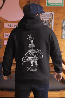 Nome do produto Moletom de Zíper Unisex Orixá Oxalá 