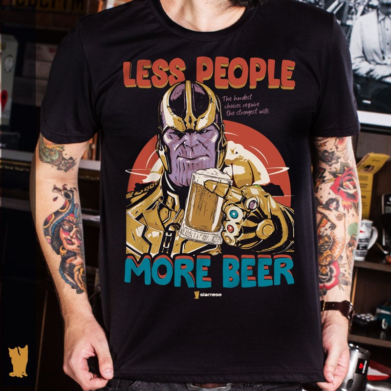 Nome do produto: SIAMESE THANOS MORE BEER