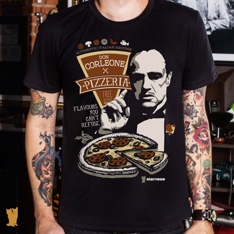 Nome do produto: SIAMESE DON CORLEONE PIZZERIA