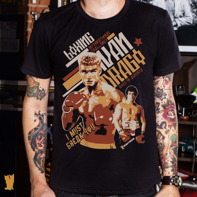 Nome do produto: SIAMESE IVAN DRAGO BOXING