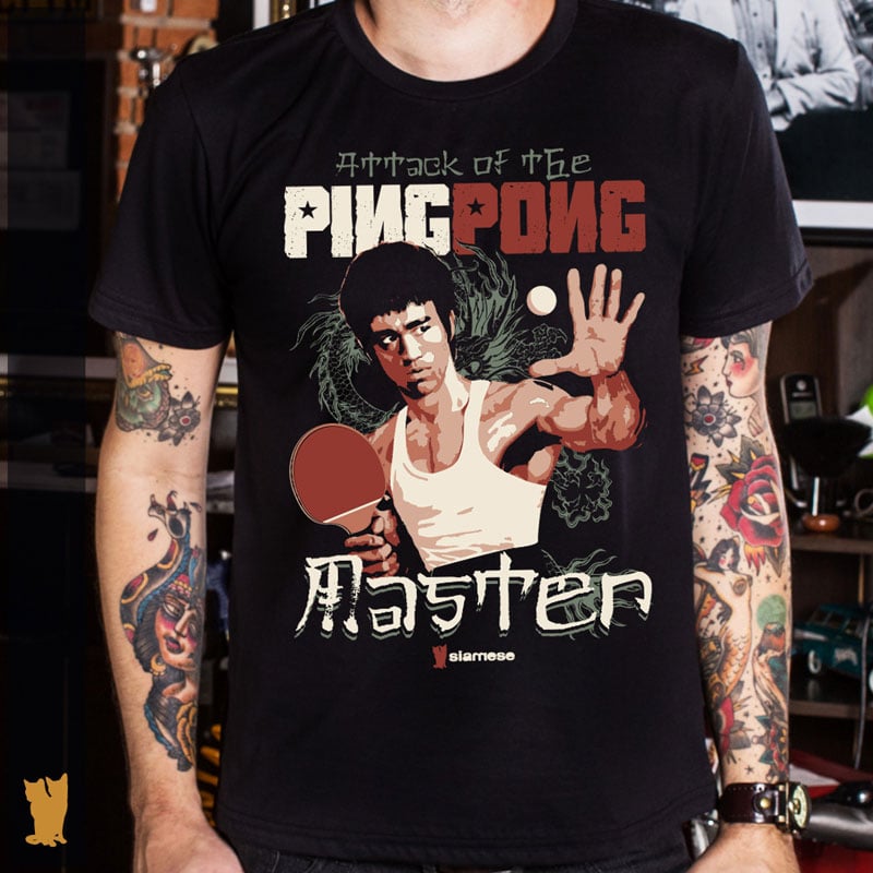 Nome do produto: SIAMESE BRUCE LEE PING PONG MASTER