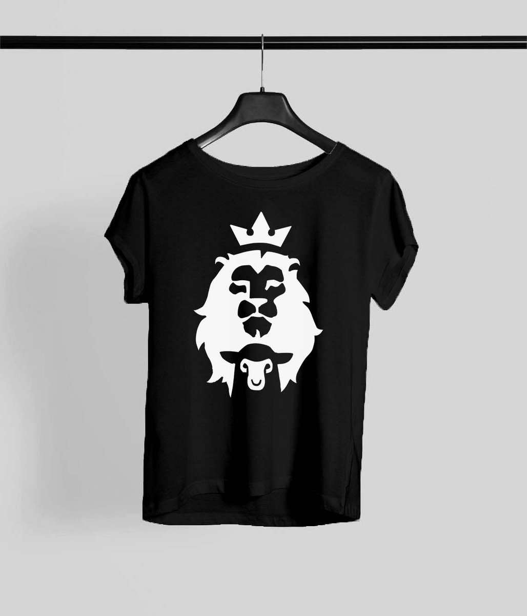 Nome do produto: Camiseta Cordeiro e Leão Infantil