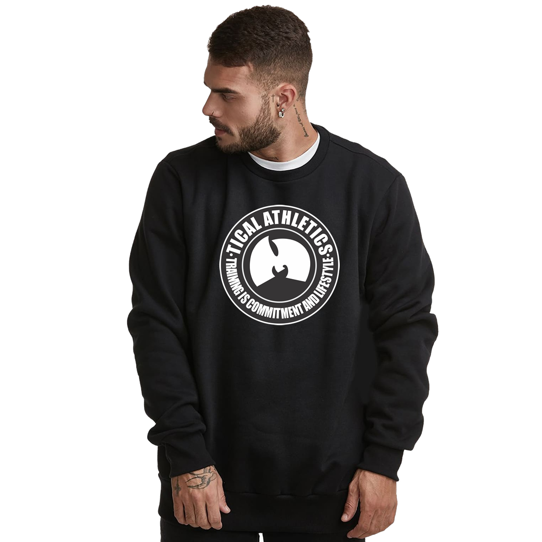 Nome do produto: Moletom Fechado Wu Tang Clan Interior Flanelado Tical Preto