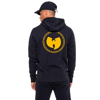 Moletom Aberto Ziper Wu Tang Clan Interior Flanelado Stamp Amarelo