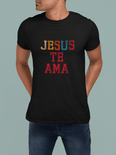 Nome do produtoCamiseta Masculina Cristã Jesus Te Ama