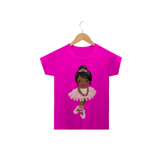 Nome do produtoCamiseta infantil Bailarina Cut 