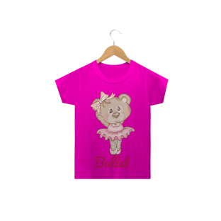 Nome do produtoCamiseta Infantil Ursinha Bailarina