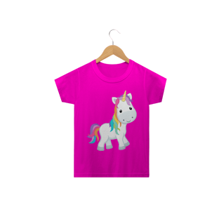 Nome do produtoCamiseta Infantil Magia Unicórnio cute
