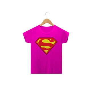 Nome do produto Camiseta Infantil Super ( Man/Girl)