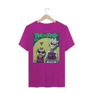 Nome do produtocamisa basica rick and morty presos