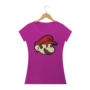 Nome do produtoCamiseta Feminina Face Super Mario