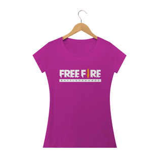 Nome do produtoCamiseta Feminina Free Fire Batlegrounds