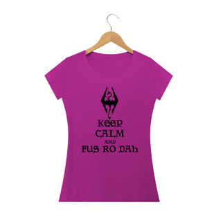 Nome do produtoCamiseta Feminina Skyrim