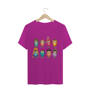 Nome do produtoCamiseta Corujinhas (animais)
