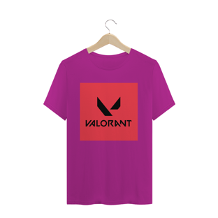 Nome do produtoCamiseta Valorant vermelho