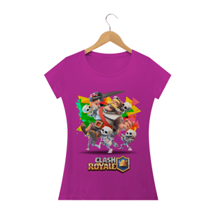 Nome do produtoCamiseta Feminina Clash Royale 1