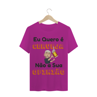 Nome do produtoCamiseta com Frase de Cervaja