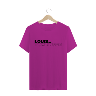 Nome do produto CAMISA LOUIS TOMLINSON (escrita preta)