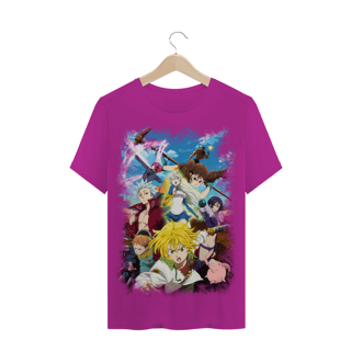Nome do produto Camisa Nanatsu no Taizai PROMOÇÃO DE INAUGURAÇÃO DE 59,90 POR APENAS 45,69