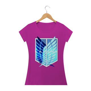 Nome do produto Camisa feminina Attack on Titan - PROMOÇÃO DE INAUGURAÇÃO DE 59,90 POR APENAS 45,69