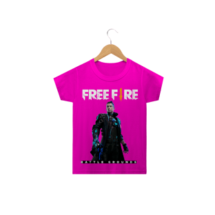 Nome do produtoCamiseta Free fire CR7 - Diversas cores