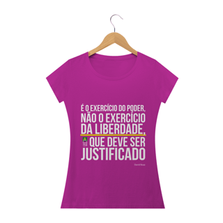 Nome do produto Camiseta Frase David Boaz Feminina