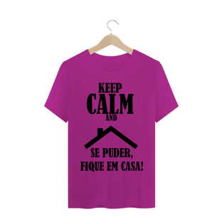 Nome do produtoCamiseta Masculina Se Puder, fica em casa