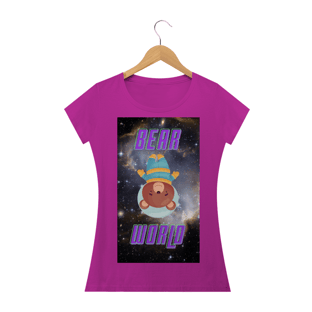 Nome do produtoBear World baby look urso no espaço
